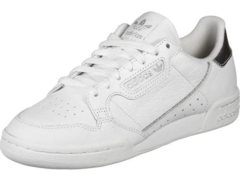 adidas continental 80 weiß silber kids